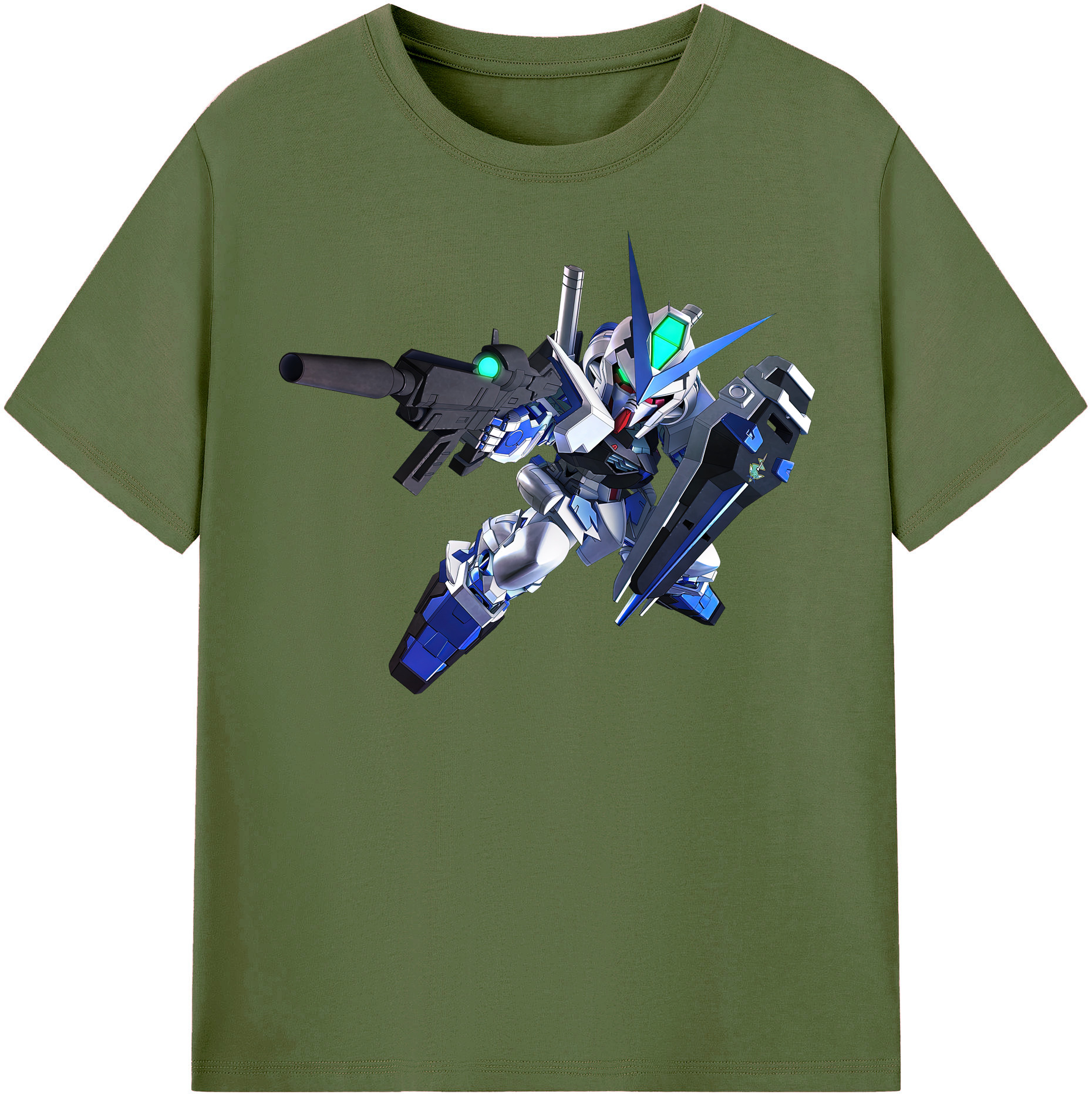 （画像用） 機動戦士ガンダム Mobile Suit Gundam 綿100％半袖Tシャツ（フロントプリント）
